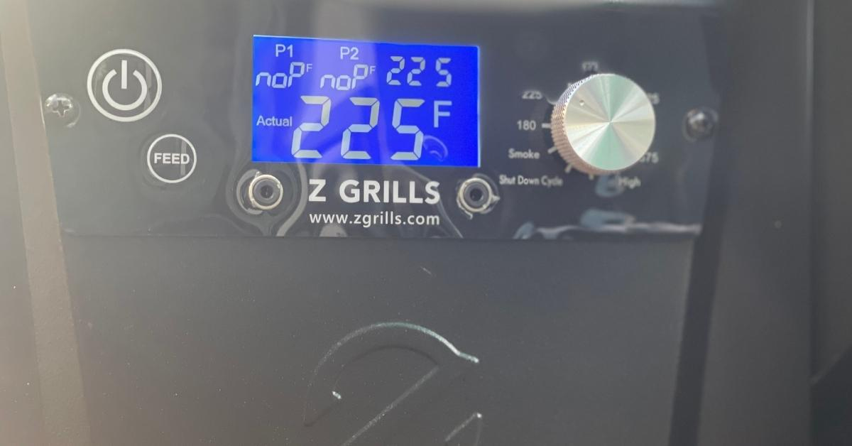 preheat your pellet grill to 225 degrees Fahrenheit