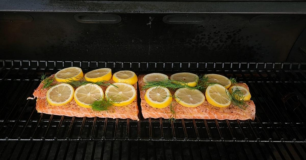 Add Salmon to the Pellet Grill 2