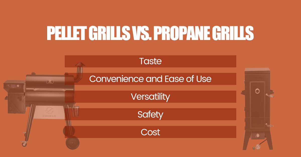 pellet grills vs propane grills