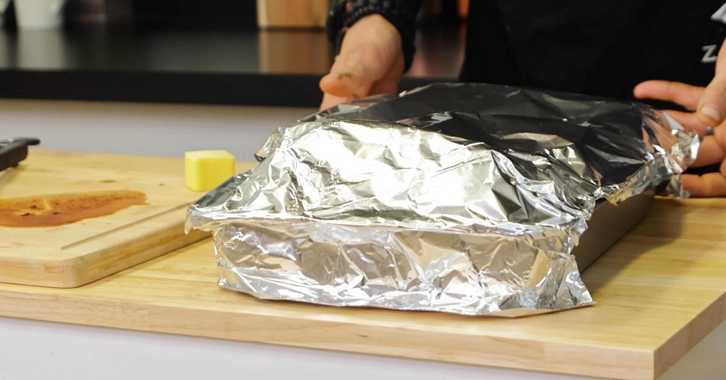 Use a Piece of Aluminum Foil and Cover the Top