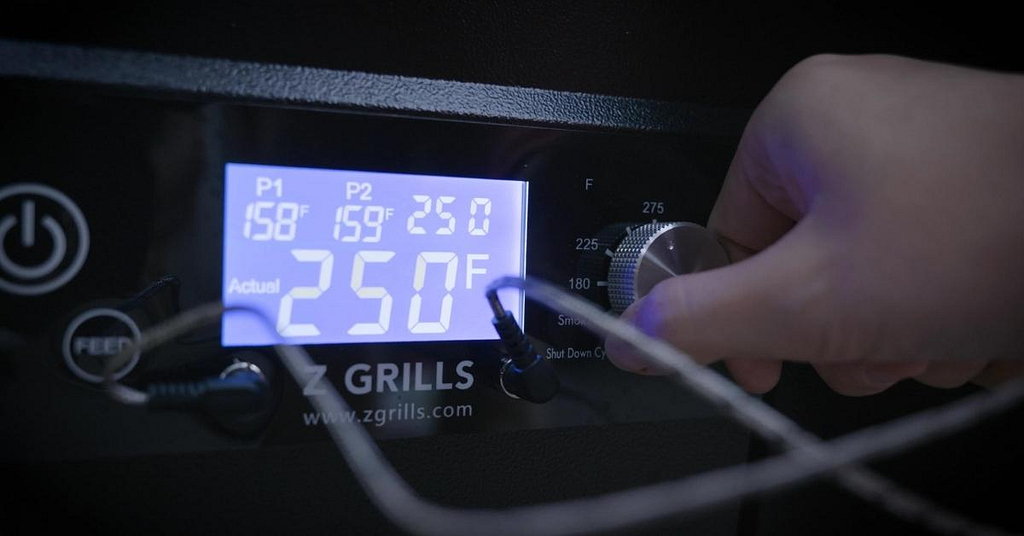 pellet grill temperature