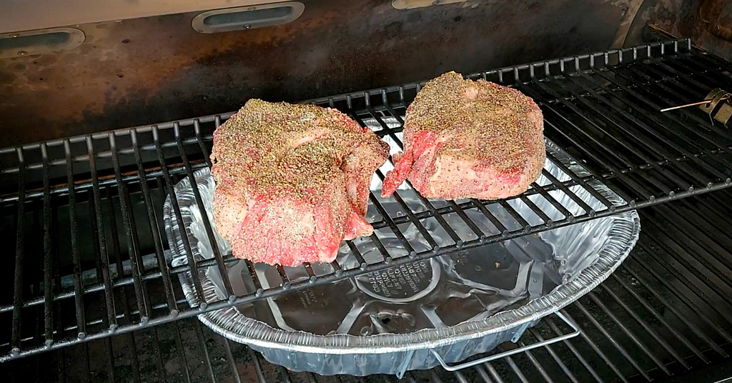 Grilled Loaf Pan BBQ Chuck Roast