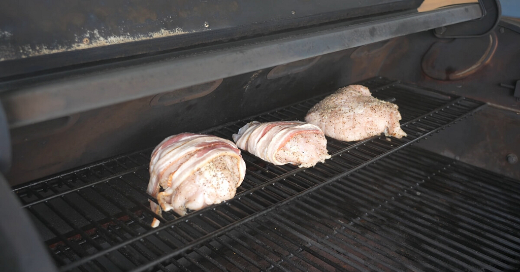 Place the Turkey Breast On the Grill 1