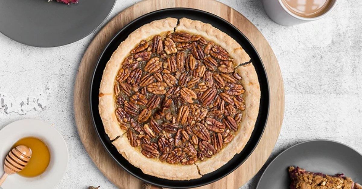 Smoked Candied Pecan Pie