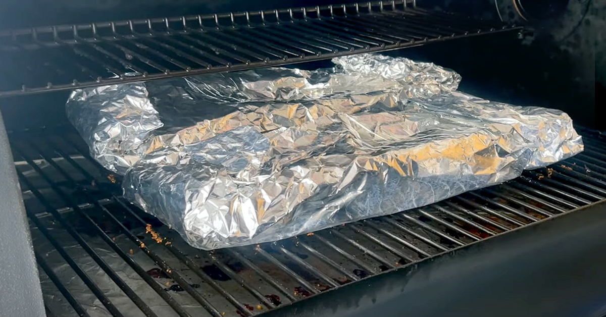 wrap the ribs in foil