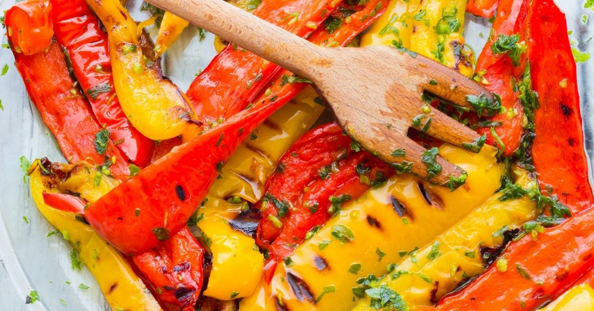 Grilled Bell Peppers