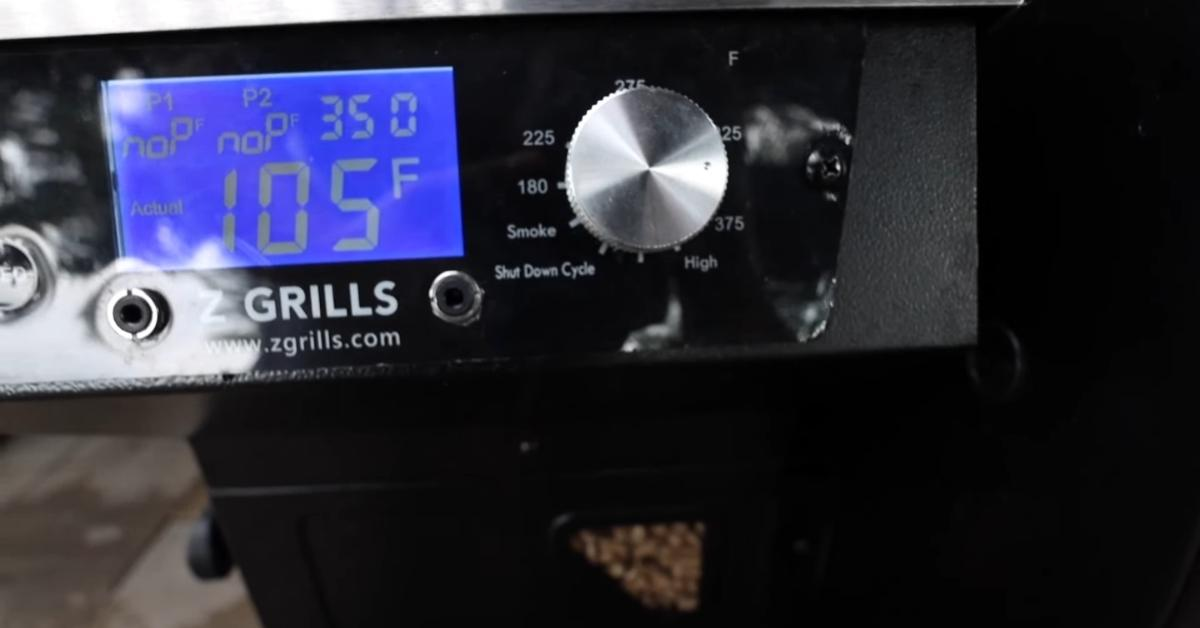 Preheat the Z Grills Smoker to 350°F