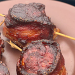 Bacon Wrapped Venison Onion Bombs