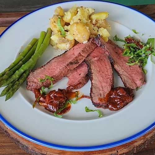 Reverse sear london broil hot sale