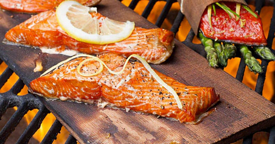 Grilled Wild Sockeye Salmon