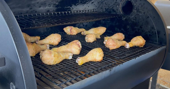 smoked chicken drumsticks