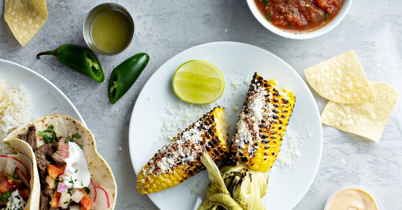 Grilled Mexican Street Corn (Elotes)