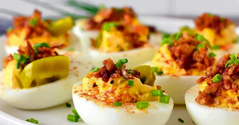 Smoked Deviled Eggs Recipe Z Grills Blog