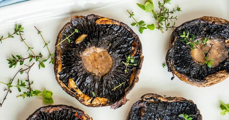 Smoked Portobello Mushrooms