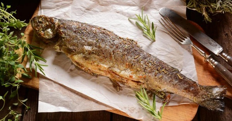Whole Smoked Trout