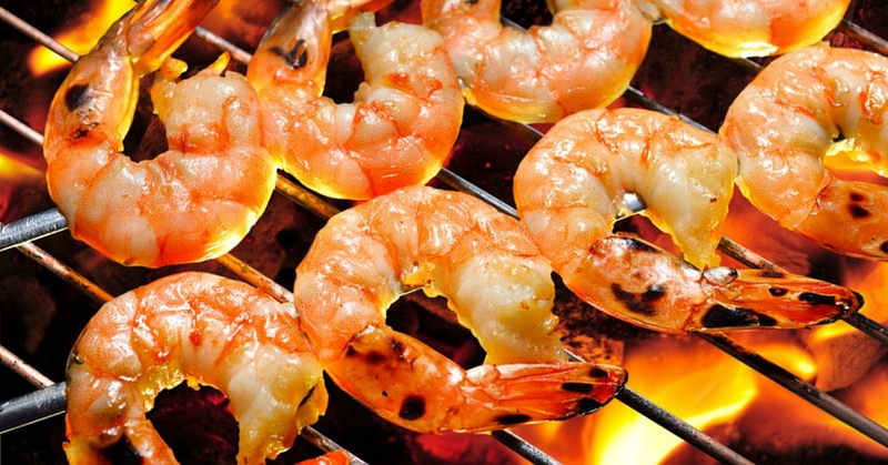 Pellet 2025 grill shrimp