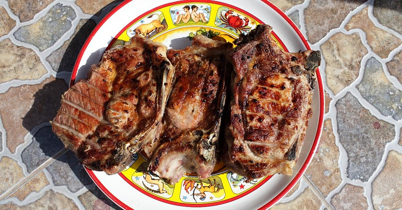 Grilled Pork Loin Chops