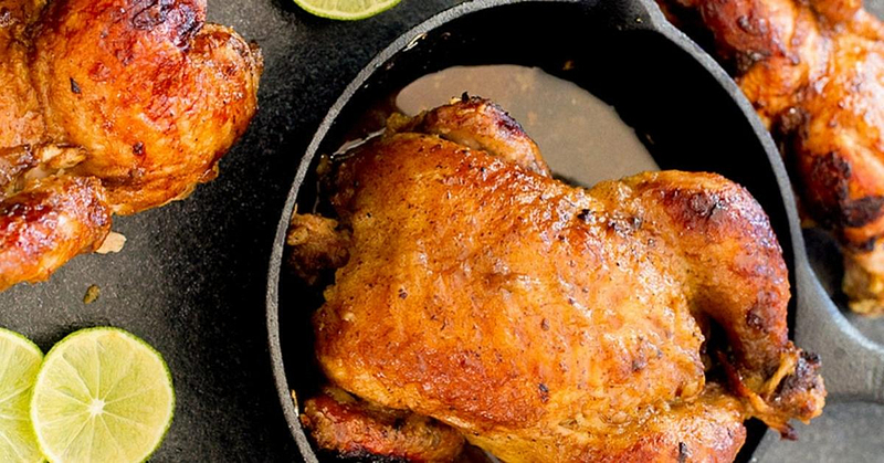 Smoked Cornish Hens