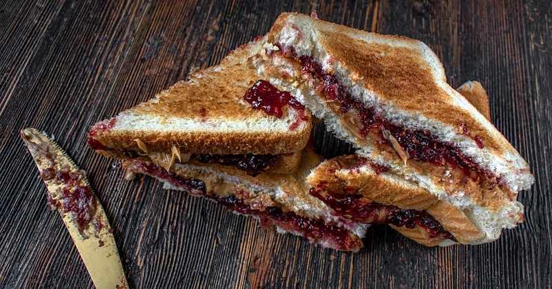 Grilled Peanut Butter and Jelly