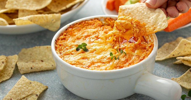 smoked buffalo chicken dip