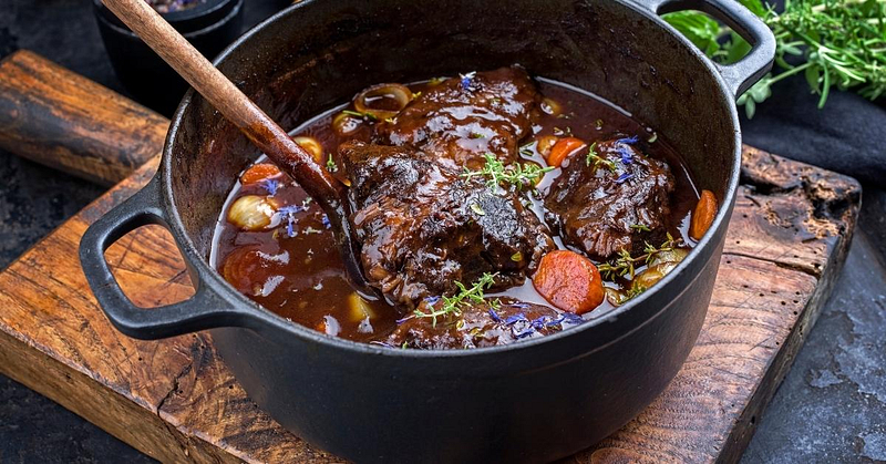 Smoked Camp Dutch Oven Pot Roast 