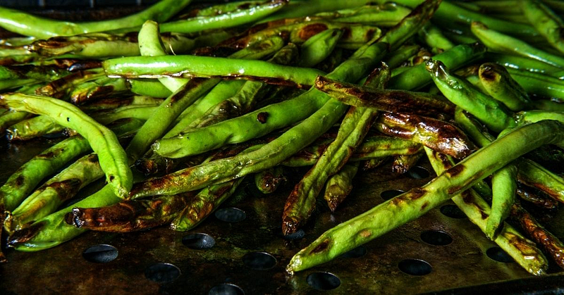 smoked green beans