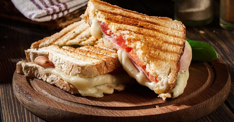 grilled ham and cheese recipe