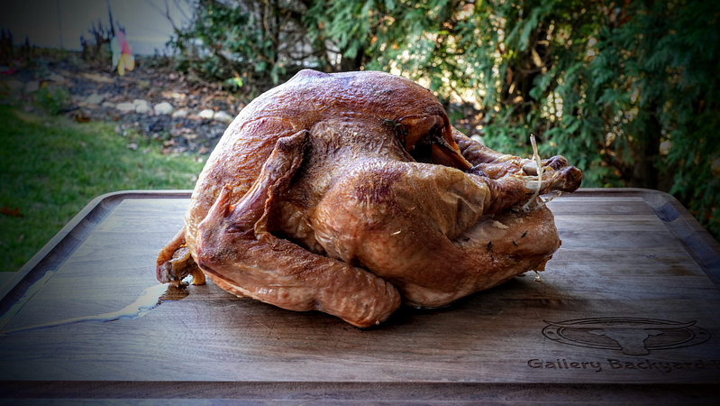 Smoked Dry Brined Turkey