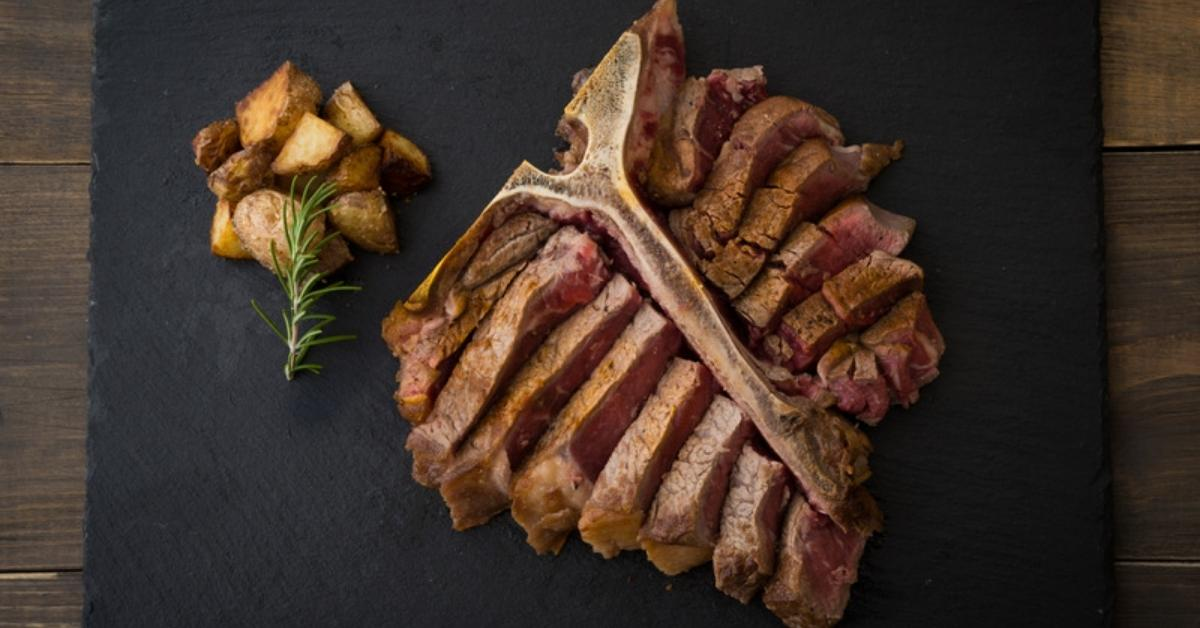 Reverse Seared Porterhouse Steak