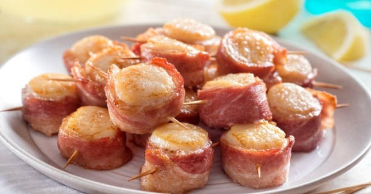 Smoked Bacon Wrapped Scallops