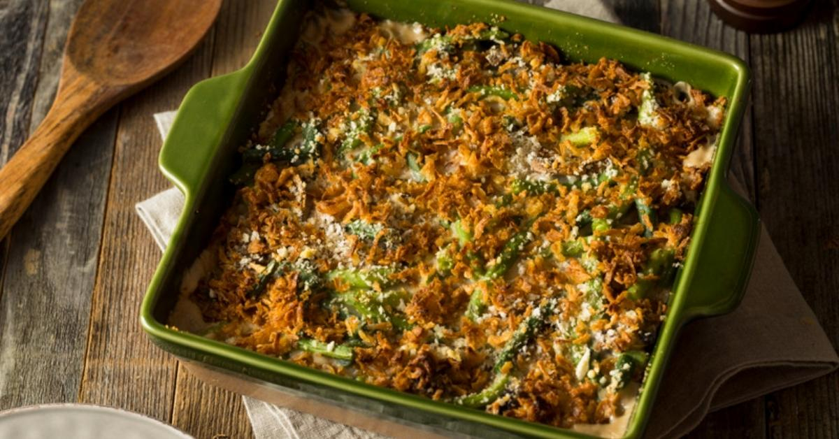 Smoked Green Bean Casserole