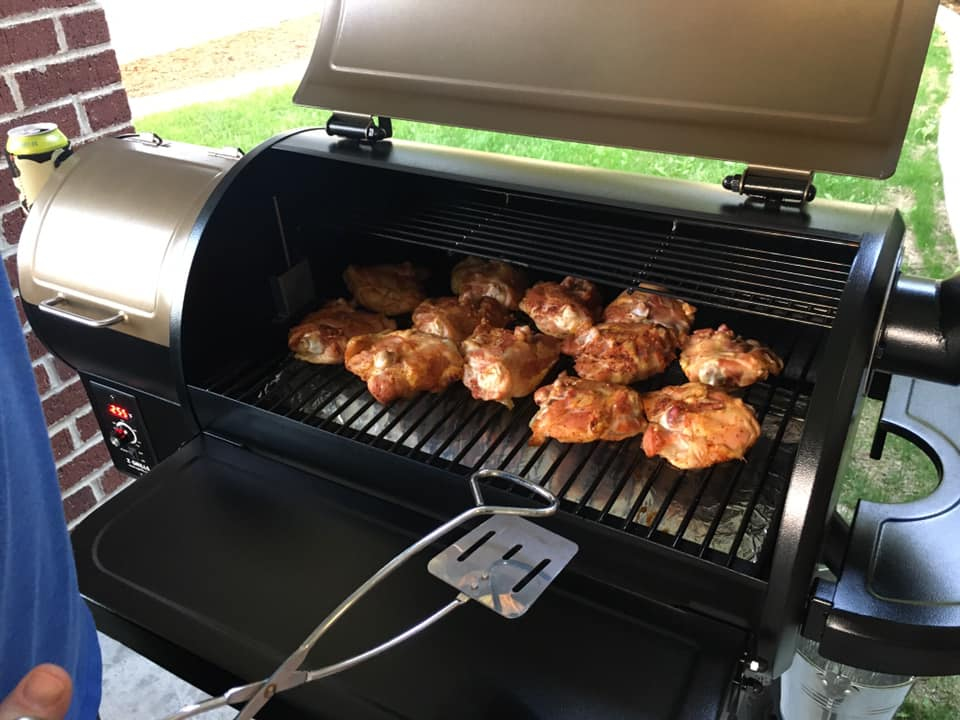 smoke pork loin