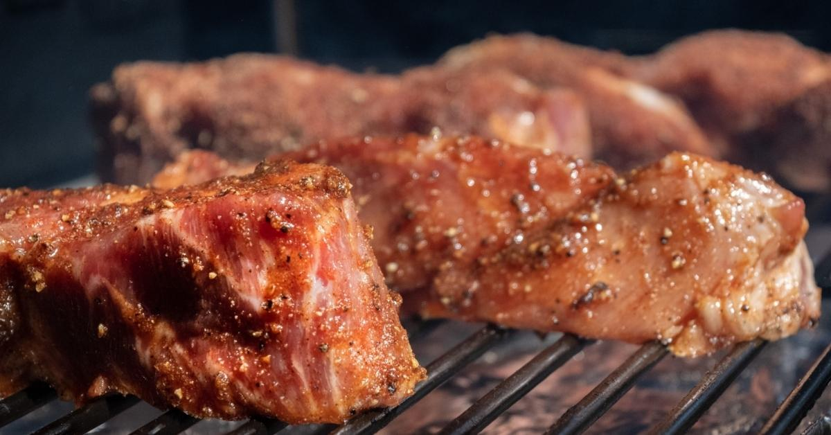 country style ribs on the grill