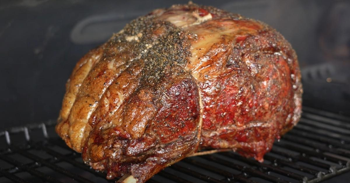 smoked prime rib recipe