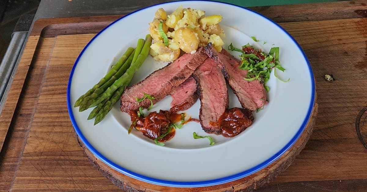 Reverse Sear London Broil Recipe