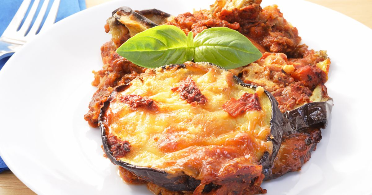 Grilled Eggplant Parmesan