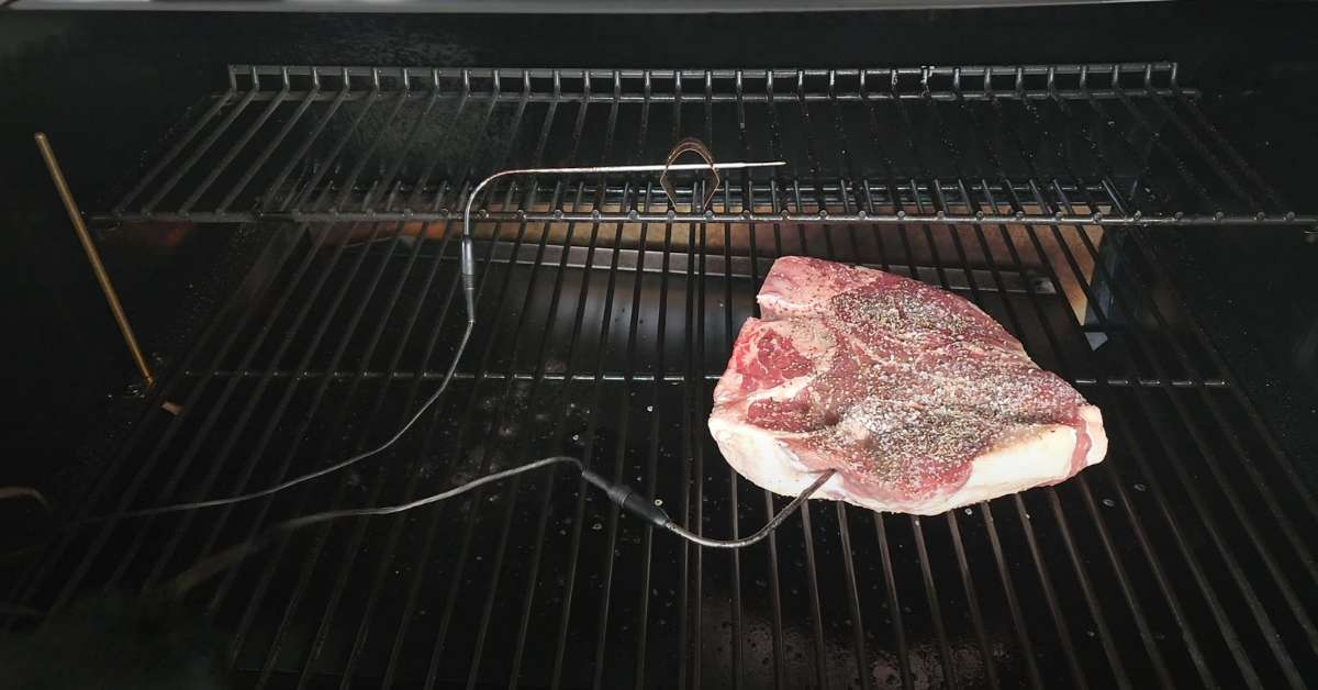 Smoking the Steaks