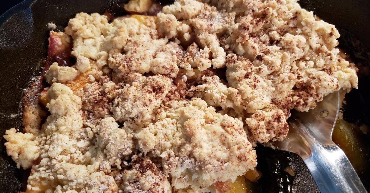 How to Make Smoked Peach Cobbler Easy Way Z Grills Blog